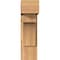 Ekena Millwork Westlake Block Smooth Bracket w/ Offset Brace, Western Red Cedar, 7 1/2"W x 18"D x 26"H BKT0806X18X26WTL05SWR - alternate 3